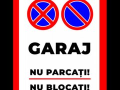 Placute garaj nu parcati nu blocati